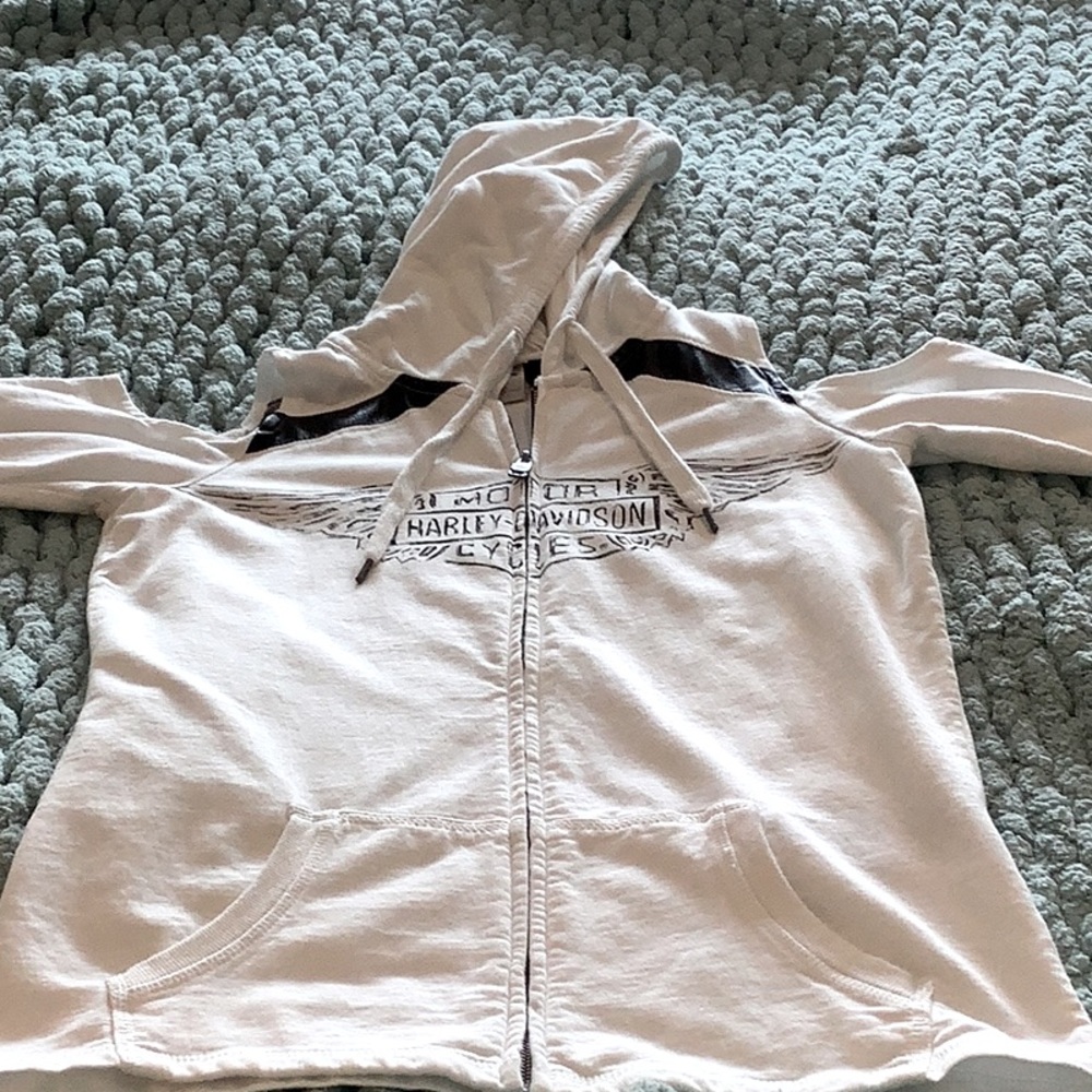 Harley Davidson cold shoulder sweatshirt